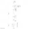 Neomounts FPMA-D550DV Nero Supporto monitor 10-32 pollici - installazione verticale