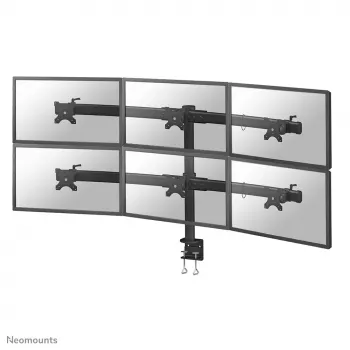 Neomounts FPMA-D700D6 Braccio per monitor 19-27 pollici, supporto a morsetto, 8 kg, 48,3 cm (19 pollici), 68,6 cm (27 pollici), 100 x 100 mm, nero