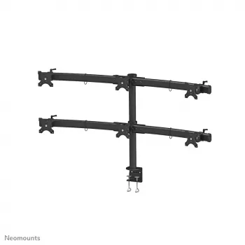 Neomounts FPMA-D700D6 Braccio per monitor 19-27 pollici, supporto a morsetto, 8 kg, 48,3 cm (19 pollici), 68,6 cm (27 pollici), 100 x 100 mm, nero