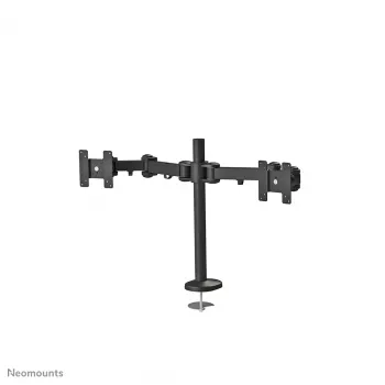 Neomounts FPMA-D960DG Braccio per monitor 10-27 pollici, passacavo da tavolo, 8 kg, 25,4 cm (10 pollici), 68,6 cm (27 pollici), 100 x 100 mm, nero
