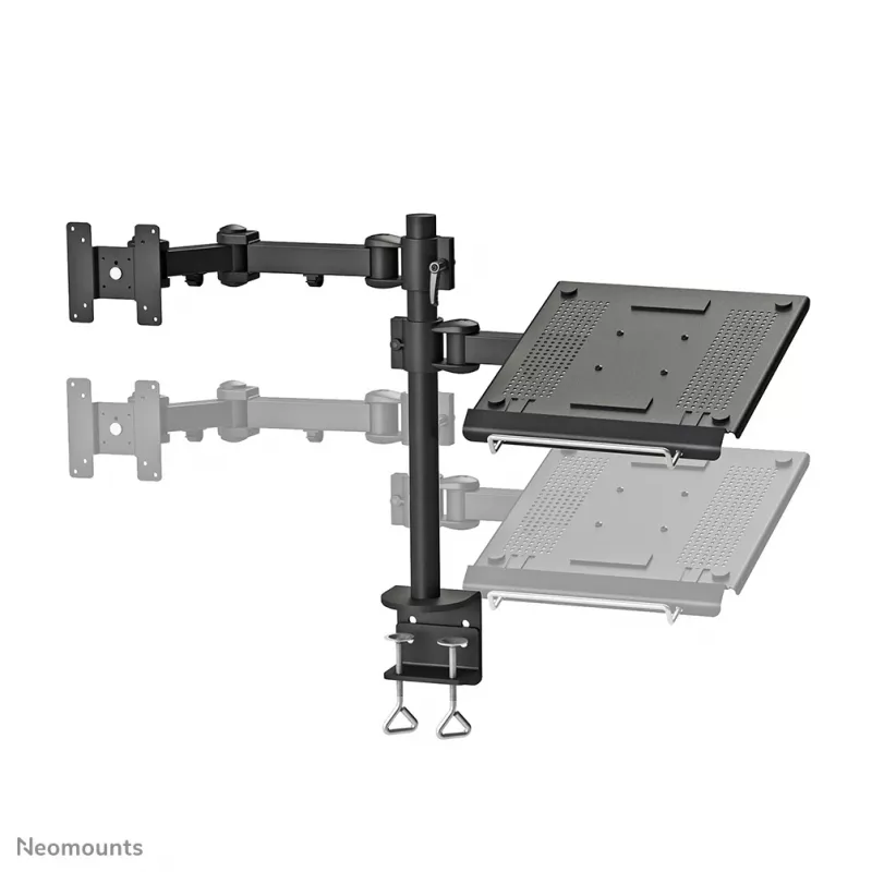 Neomounts FPMA-D960NOTEBOOK Supporto monitor con supporto per laptop 10-27 pollici