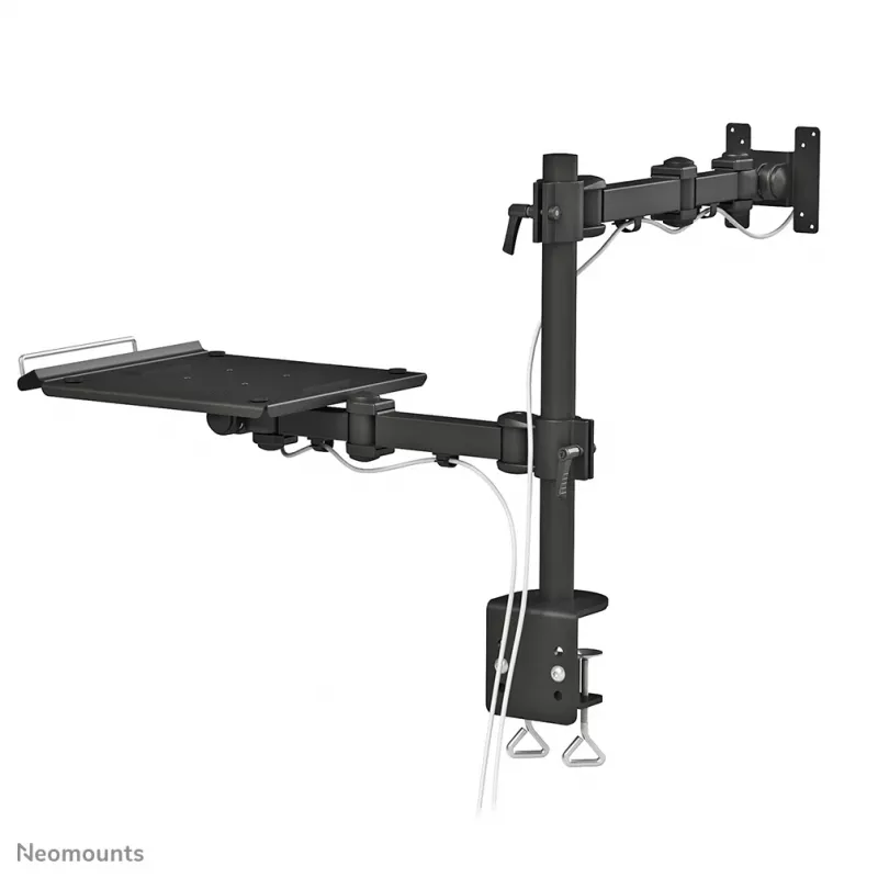 Neomounts FPMA-D960NOTEBOOK Supporto monitor con supporto per laptop 10-27 pollici
