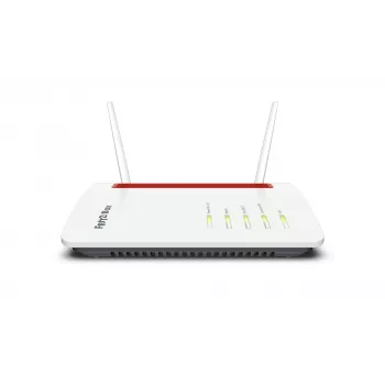 Box FRITZ 6850 5G Router Wi-Fi Gigabit Ethernet Dualband (2,4 GHz / 5 GHz) nero, rosso, bianco