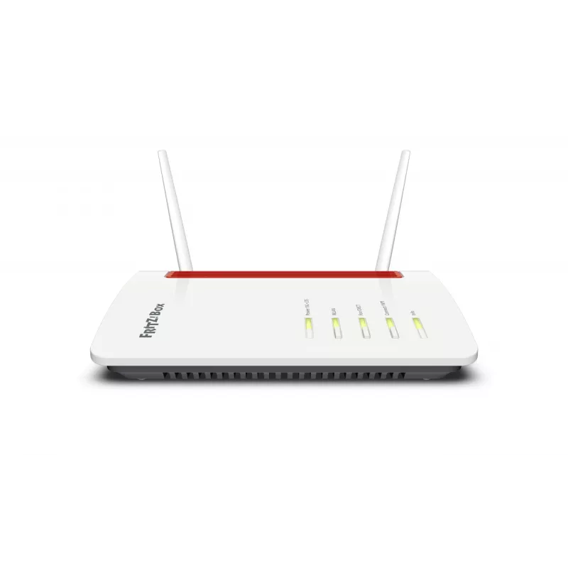 Box FRITZ 6850 5G Router Wi-Fi Gigabit Ethernet Dualband (2,4 GHz / 5 GHz) nero, rosso, bianco