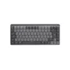 LOGITECH Mx Mechanical Mini Tastiera wireless illuminata minimalista - grafite Tactile Quiet Qwertz tedesco