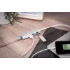 DIGITUS Hub USB 3.0 a 3 porte e adattatore Gigabit LAN 3xUSB A/F, 1xUSB A/M, 1xRJ45 LAN Supporta Windows e Mac OS
