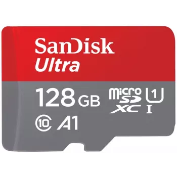 WESTERN DIGITAL SanDisk Ultra micro SDXC 128GB con adattatore SD 140MB/s A1 Classe 10 UHS-I - Imaging Packaging