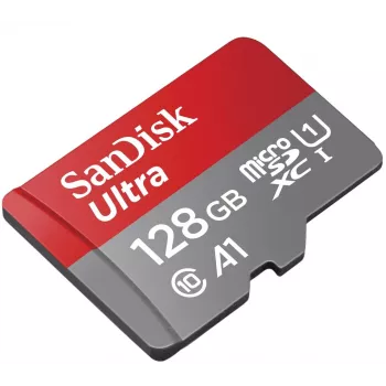 WESTERN DIGITAL SanDisk Ultra micro SDXC 128GB con adattatore SD 140MB/s A1 Classe 10 UHS-I - Imaging Packaging