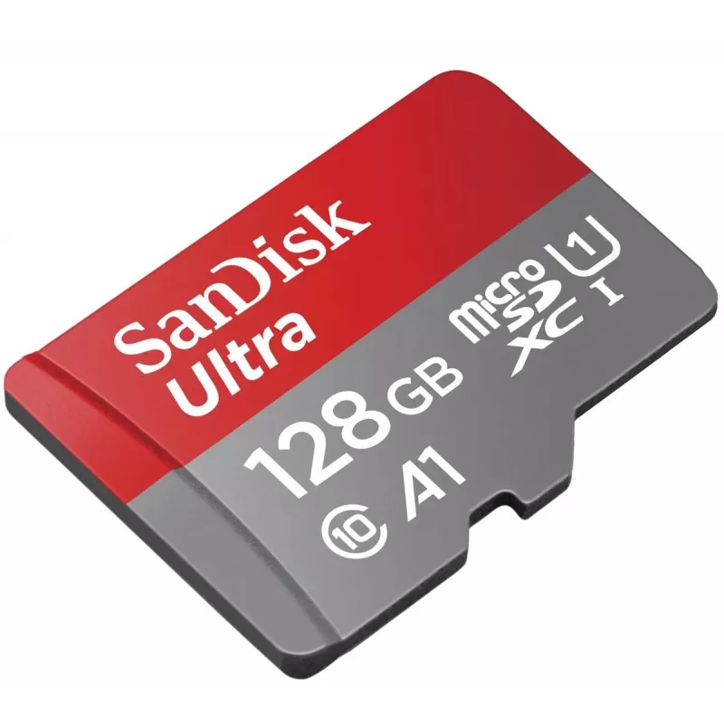 WESTERN DIGITAL SanDisk Ultra micro SDXC 128GB con adattatore SD 140MB/s A1 Classe 10 UHS-I - Imaging Packaging