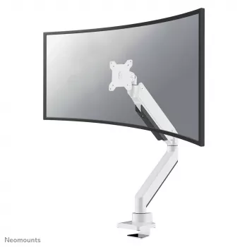Neomounts NM-D775WHITEPLUS braccio monitor 10-49 pollici - gas spring - Topfix - stop 180°