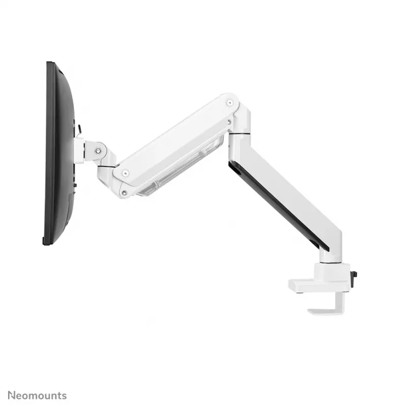 Neomounts NM-D775WHITEPLUS braccio monitor 10-49 pollici - gas spring - Topfix - stop 180°