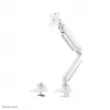 Neomounts NM-D775WHITEPLUS braccio monitor 10-49 pollici - gas spring - Topfix - stop 180°