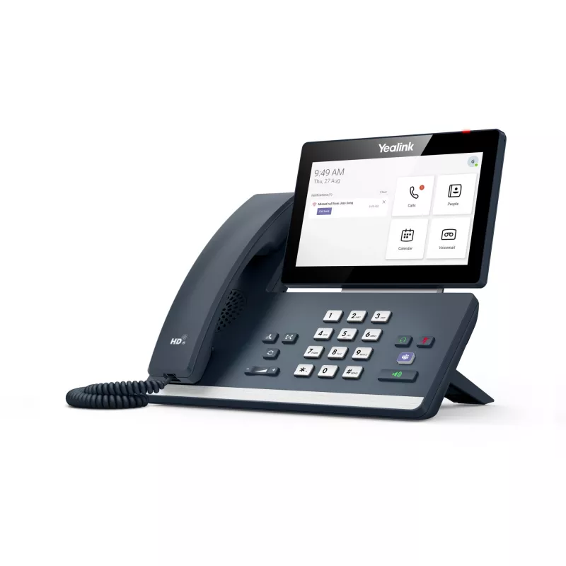 Yealink MP58 Microsoft Teams Edition, telefono IP, grigio, cornetta con filo, scrivania, Android, Microsoft Teams