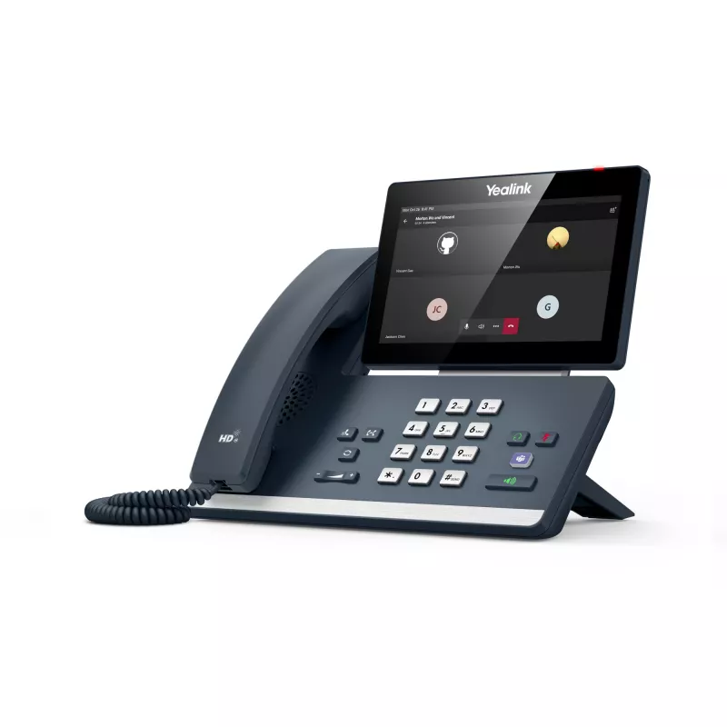 Yealink MP58 Microsoft Teams Edition, telefono IP, grigio, cornetta con filo, scrivania, Android, Microsoft Teams