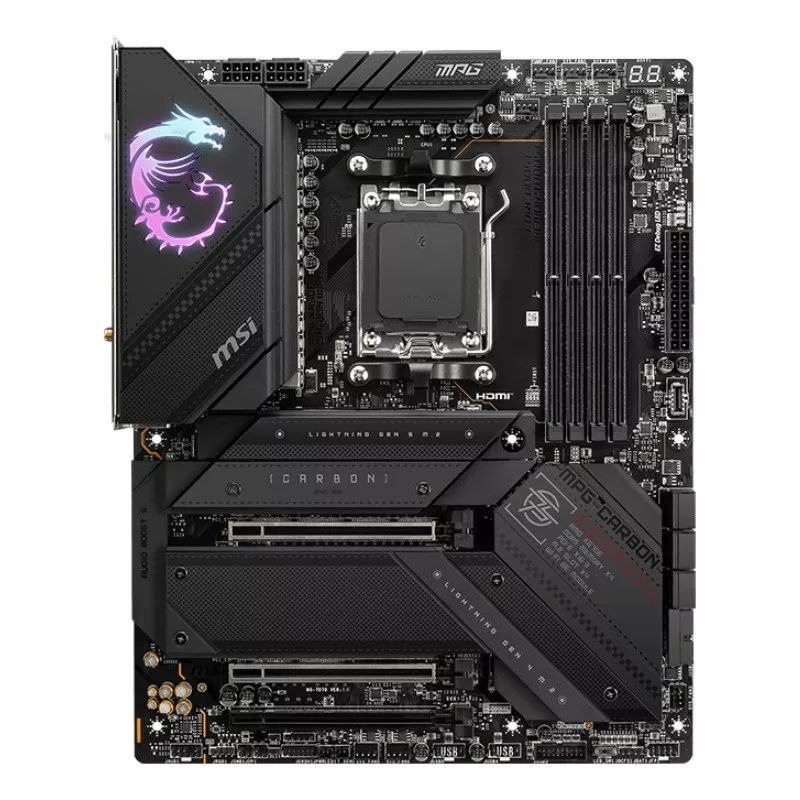 MSI MPG X670E CARBON WIFI scheda madre AMD X670 Socket AM5 ATX