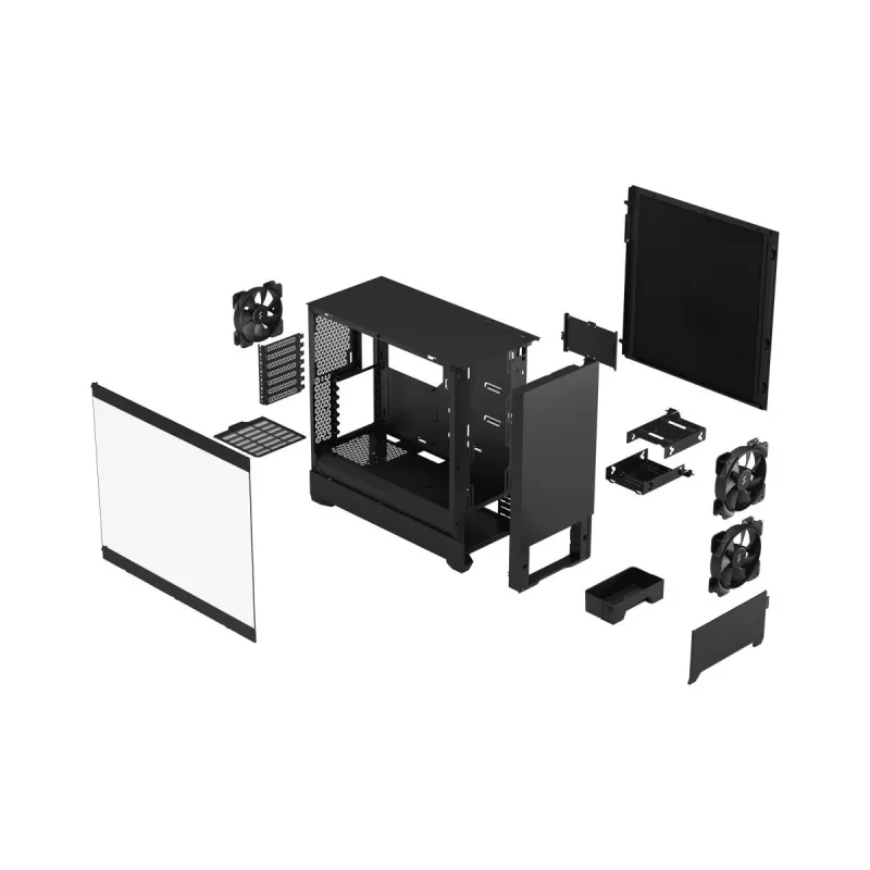 FRACTAL DESIGN Fractal Design Pop Silent nero Tg Clear Tint