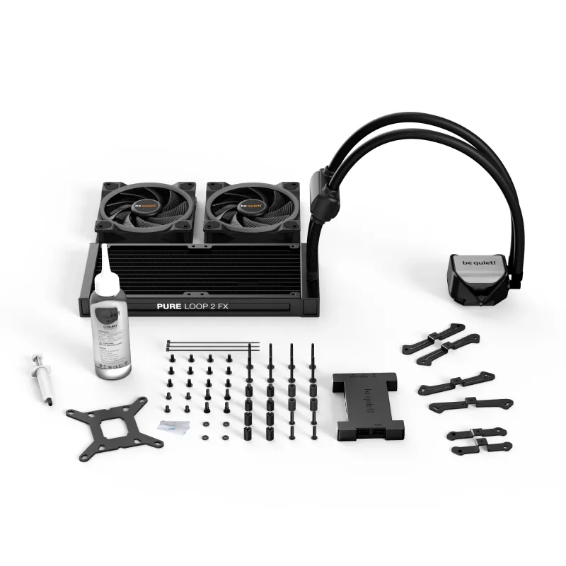 be quiet Pure Loop 2 FX 240mm dissipatore liquido all-in-one per processore 12 cm nero 1 pz.