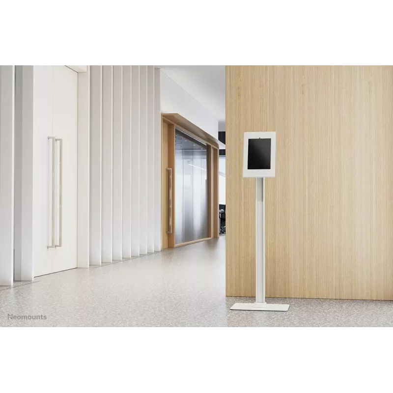 Neomounts FL15-650WH1 supporto a pavimento per tablet 9,7-11 pollici – con serratura