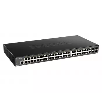 D-Link switch smart managed 48 porte Gigabit con 4 x 10G SFP+