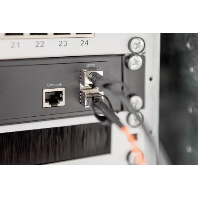 DIGITUS cavo SFP+ 10G DAC 2m AWG 30 Cisco, Ubiquiti, Allied Telesis, Allnet, D-Link, Edimax, Intellinet, KTI Networks