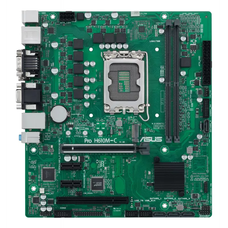 Scheda madre ASUS Pro H610M-C-CSM Intel H610 LGA 1700 micro ATX