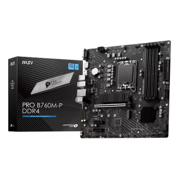 Scheda madre MSI PRO B760M-P DDR4 Intel B760 LGA 1700 micro ATX