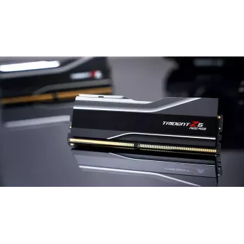 DIMM 32 GB DDR5-6000 (2x 16 GB) kit dual, memoria nera, F5-6000J3636F16GX2-TZ5NR, Trident Z NEO RGB, AMD EXPO