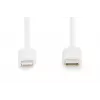 DIGITUS DB-600109-020-W cavo da USB-C a Lightning, certificato MFi, Power Delivery 2.0, 2 m, bianco