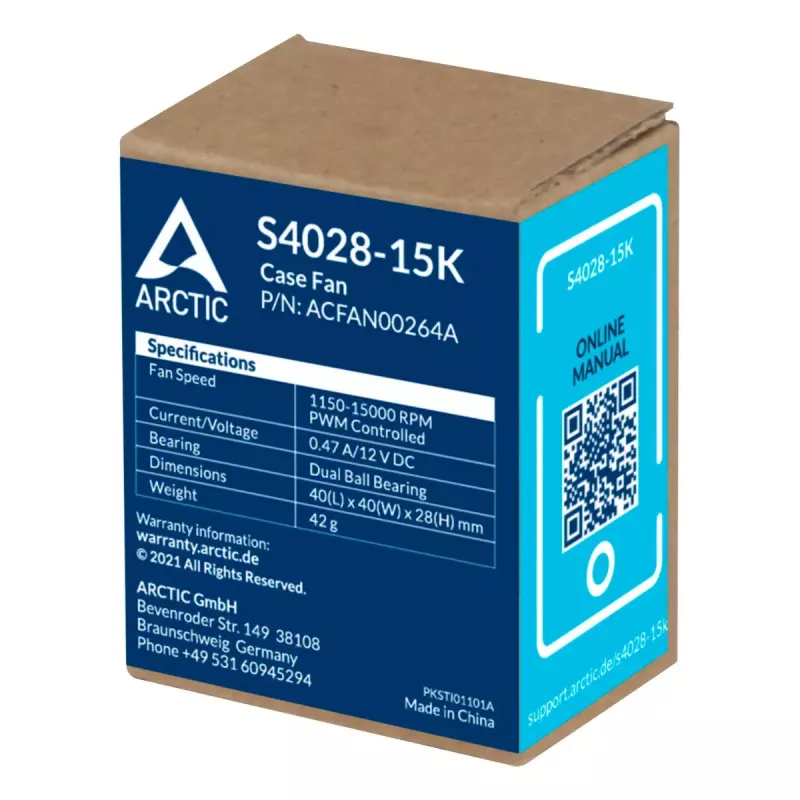 ARCTIC S4028-15K - ventola per server 40 mm