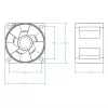 ARCTIC S4028-15K - ventola per server 40 mm