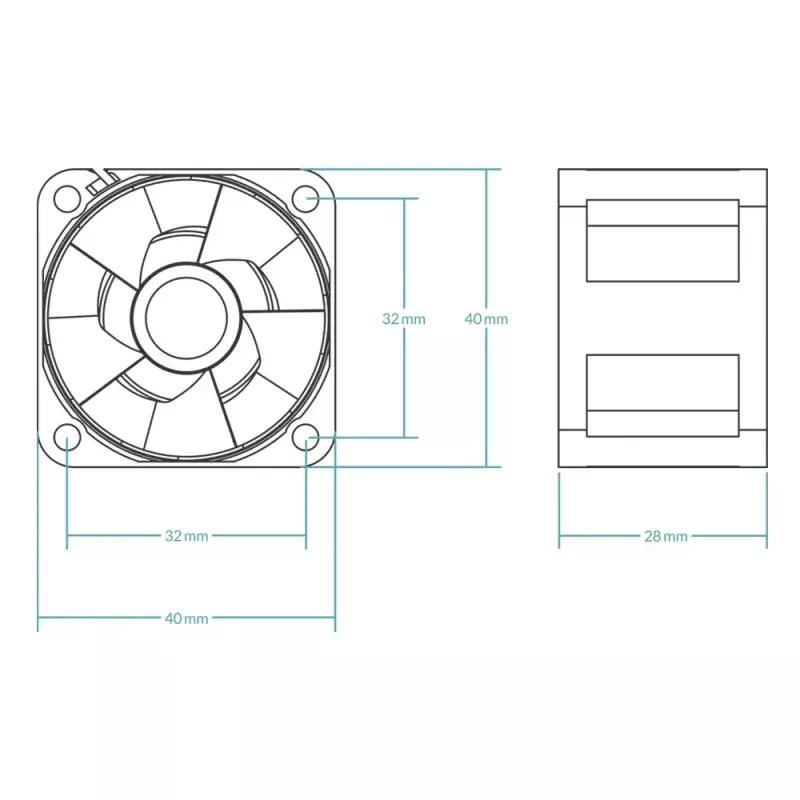 ARCTIC S4028-15K - ventola per server 40 mm
