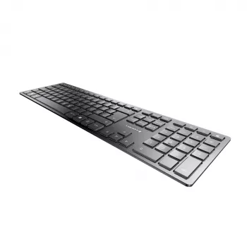 CHERRY KW 9100 tastiera sottile universale RF Wireless + Bluetooth QWERTZ nero