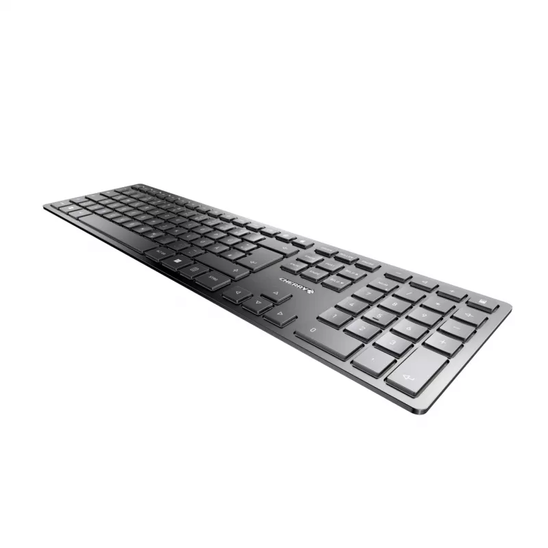 CHERRY KW 9100 tastiera sottile universale RF Wireless + Bluetooth QWERTZ nero