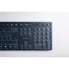 CHERRY KW 9100 tastiera sottile universale RF Wireless + Bluetooth QWERTZ nero