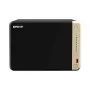 QNAP TS-664 NAS Tower Intel® Celeron® N5095 8 GB DDR4 0 TB QNAP QTS nero, bronzo