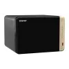 QNAP TS-664 NAS Tower Intel® Celeron® N5095 8 GB DDR4 0 TB QNAP QTS nero, bronzo
