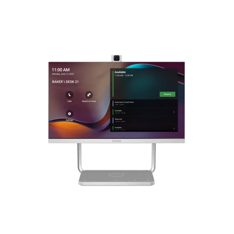 Barra per video collaborazione Yealink DeskVision A24 grigio argento