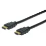 DIGITUS cavo di collegamento HDMI High Speed, tipo A M/M, 1m con Ethernet, Ultra HD 60p, oro nero