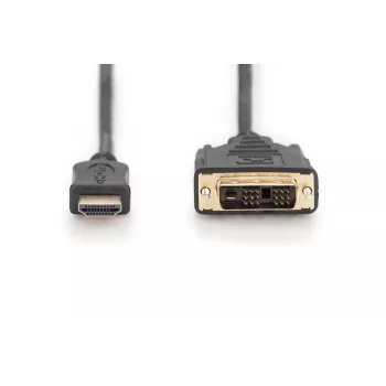 DIGITUS cavo adattatore HDMI, Type A-DVI(18+1) M/M, 3m Full HD nero