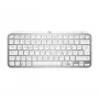 LOGITECH tastiera wireless illuminata minimalista - MX KEYS MINI - Pale Gray - Qwertz tedesco
