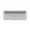 LOGITECH tastiera wireless illuminata minimalista - MX KEYS MINI - Pale Gray - Qwertz tedesco