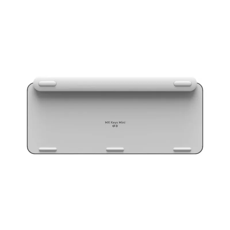 LOGITECH tastiera wireless illuminata minimalista - MX KEYS MINI - Pale Gray - Qwertz tedesco