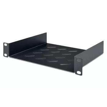 DIGITUS ripiano 1U 10 pollici 44x254x200mm RAL 7035 nero