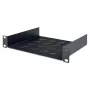 DIGITUS ripiano 1U da 10 pollici, 44x254x200 mm, nero (RAL 9005)