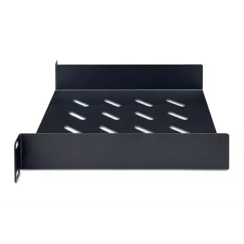 DIGITUS ripiano 1U 10 pollici 44x254x200mm RAL 7035 nero