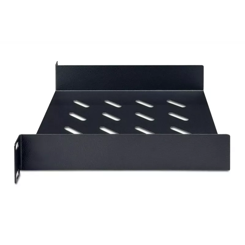 DIGITUS ripiano 1U da 10 pollici, 44x254x200 mm, nero (RAL 9005)