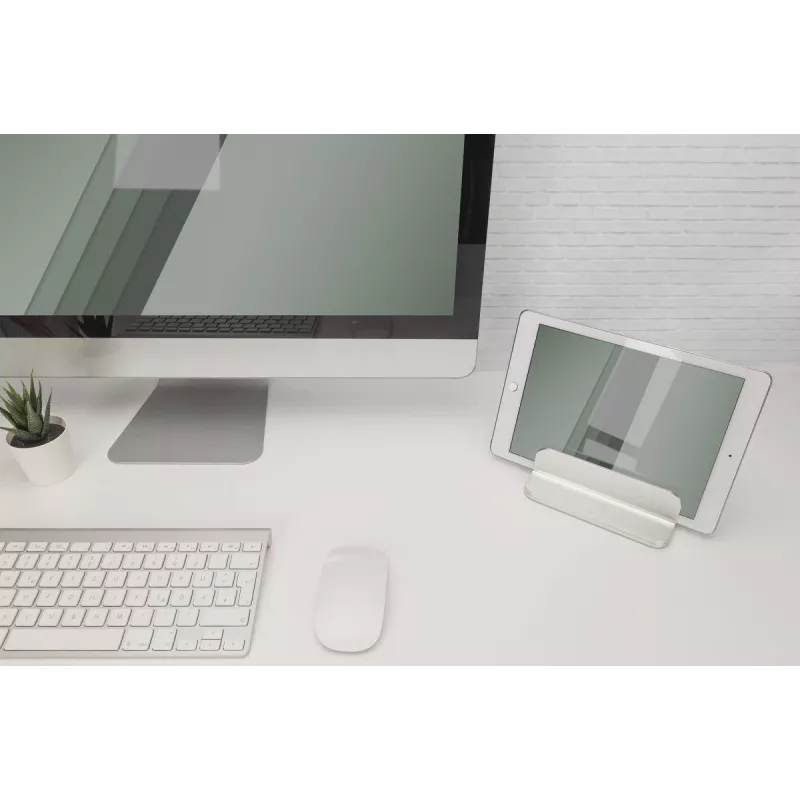 DIGITUS supporto verticale per notebook, alluminio argento