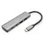 DIGITUS HUB USB-C 4 porte 2x USB-A + 2x USB-C Gen2