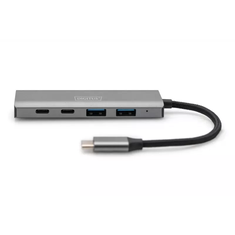DIGITUS HUB USB-C 4 porte 2x USB-A + 2x USB-C Gen2