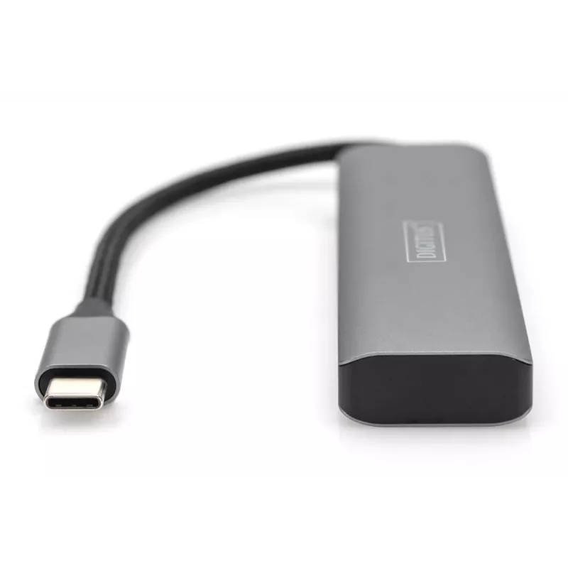 DIGITUS HUB USB-C 4 porte 2x USB-A + 2x USB-C Gen2